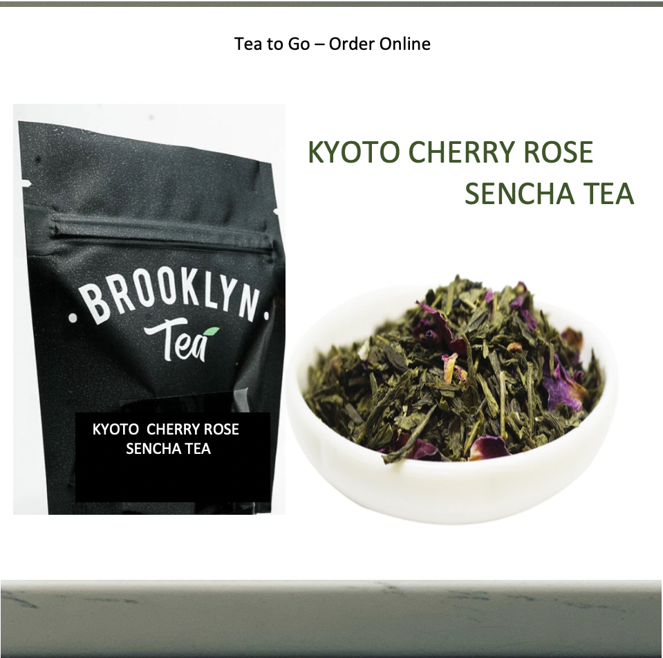 Brooklyn Tea - Kyoto Cherry Rose Sencha Tea