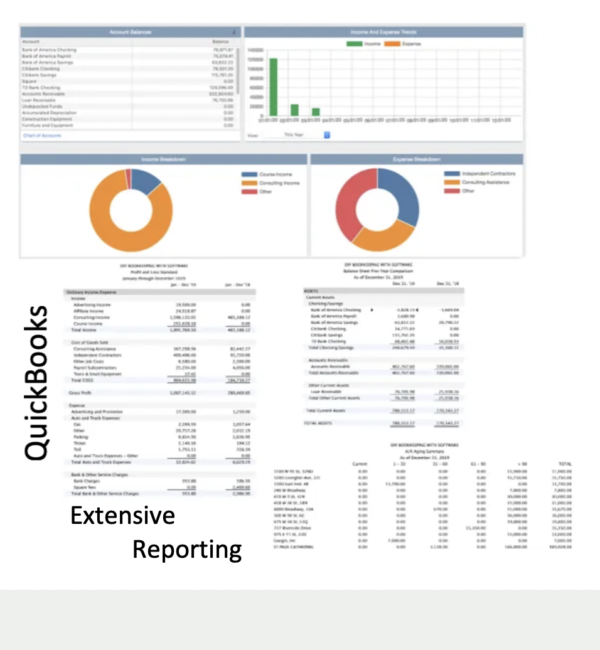 DIY Bookkeeping with QuickBooks & Wave Software